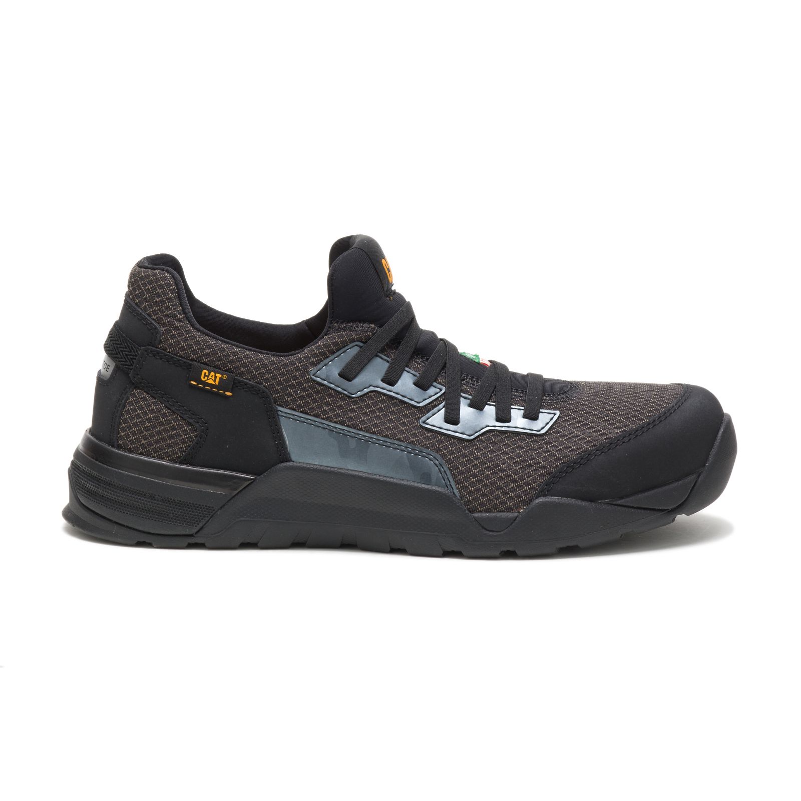 Caterpillar Sprint Textile Alloy Toe Csa Philippines - Mens Work Shoes - Black 81957ZPRI